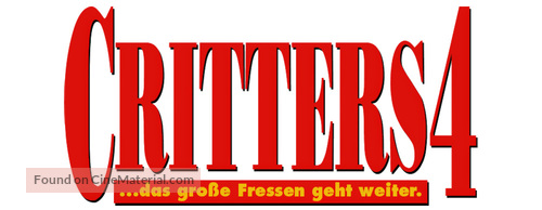 Critters 4 - German Logo