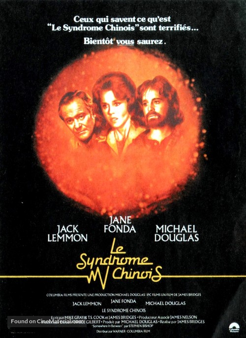 The China Syndrome - French Movie Poster