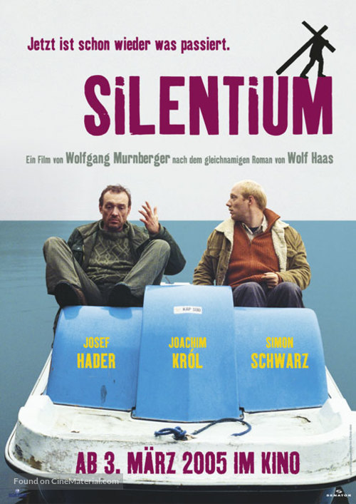 Silentium - German Movie Poster