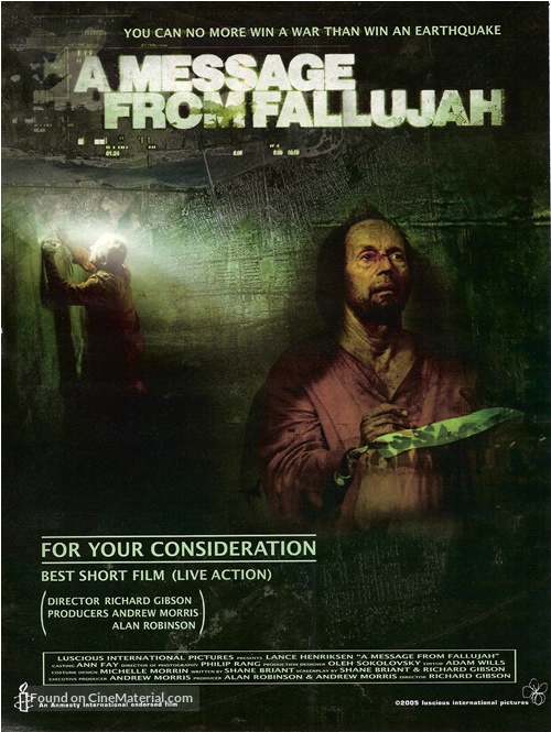 A Message from Fallujah - poster