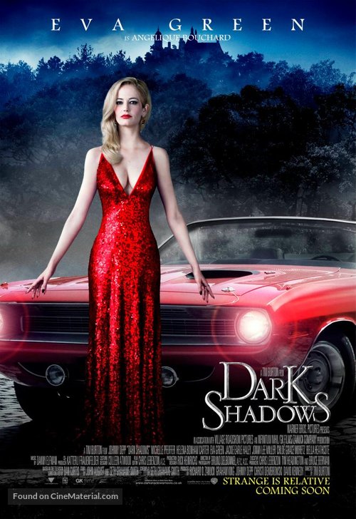 Dark Shadows - British Movie Poster