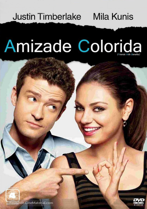 Friends with Benefits - Brazilian DVD movie cover