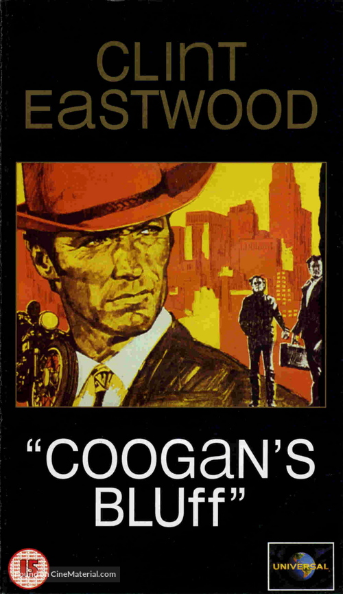 Coogan&#039;s Bluff - British VHS movie cover