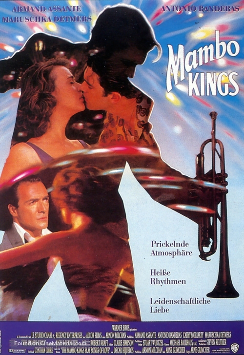 The Mambo Kings - German Movie Poster