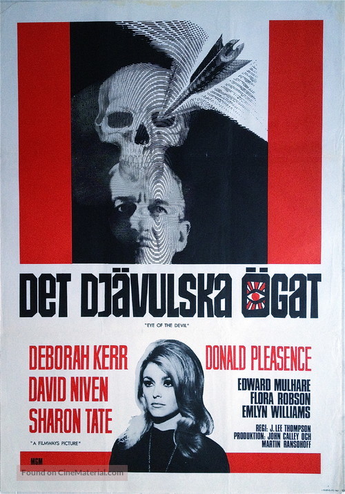 Eye of the Devil - Swedish Movie Poster