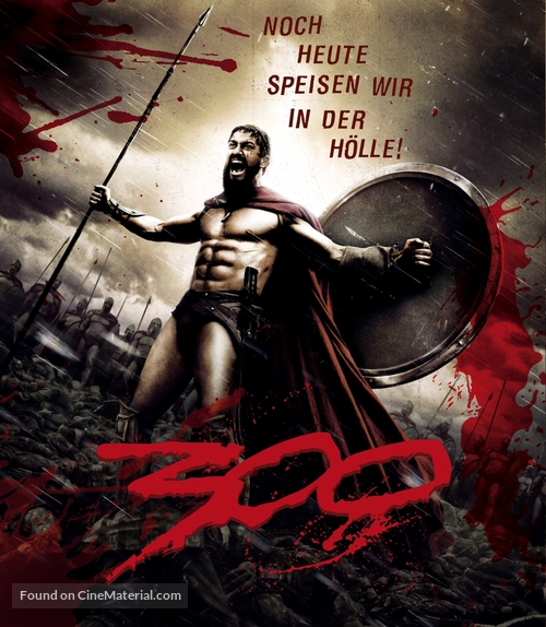 300 - German Blu-Ray movie cover