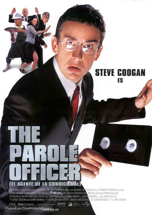 The Parole Officer - Spanish Theatrical movie poster