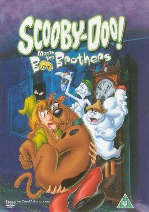 Scooby-Doo Meets the Boo Brothers - British DVD movie cover