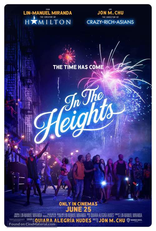In the Heights - British Movie Poster