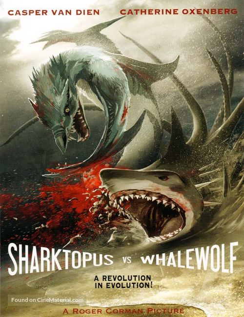 Sharktopus vs. Whalewolf - Movie Poster