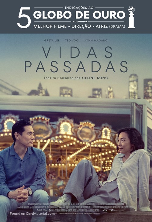 Past Lives - Brazilian Movie Poster