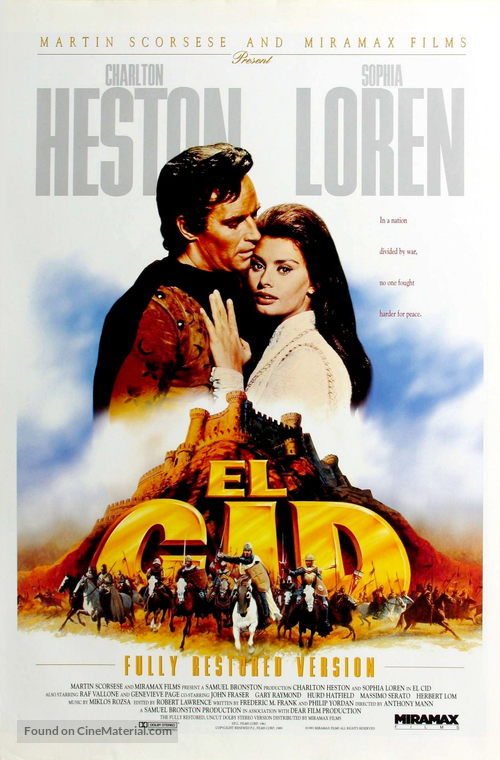 El Cid - Movie Poster