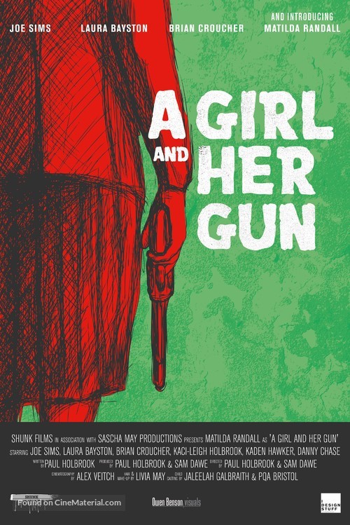 A Girl and Her Gun - British Movie Poster