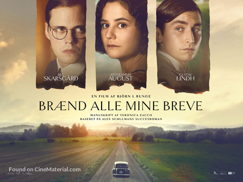Br&auml;nn alla mina brev - Danish Movie Poster