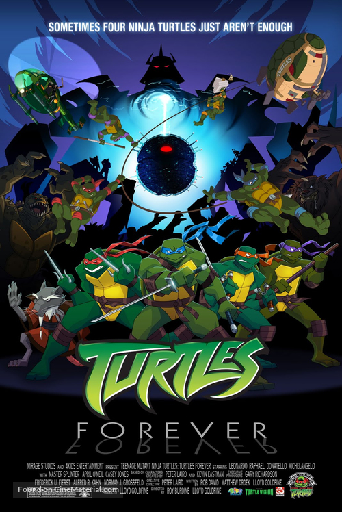 Teenage Mutant Ninja Turtles: Turtles Forever - Movie Poster
