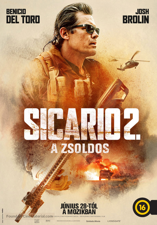 Sicario: Day of the Soldado - Hungarian Movie Poster