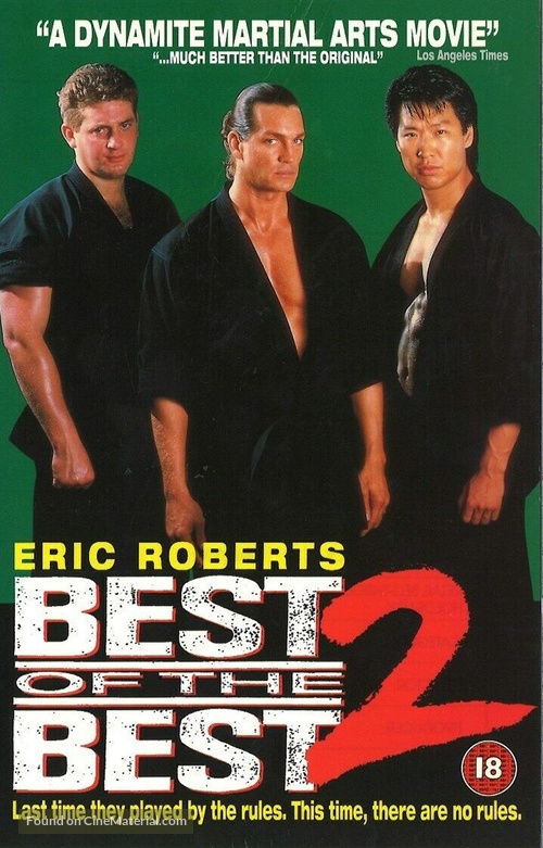Best of the Best 2 - British VHS movie cover