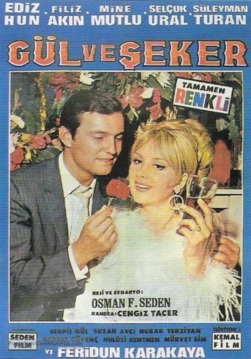 G&uuml;l ve seker - Turkish Movie Poster