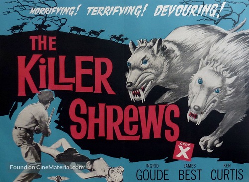 The Killer Shrews - British Movie Poster