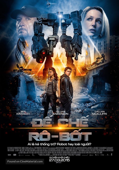 Robot Overlords - Vietnamese Movie Poster