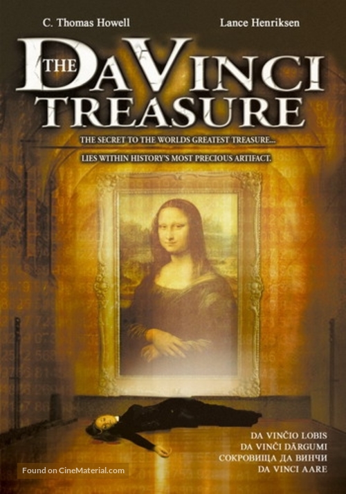 The Da Vinci Treasure - Lithuanian DVD movie cover