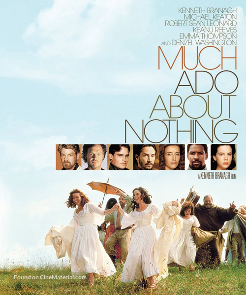 Much Ado About Nothing - Blu-Ray movie cover