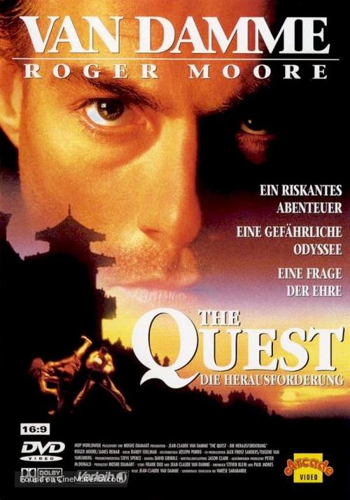 The Quest - German VHS movie cover