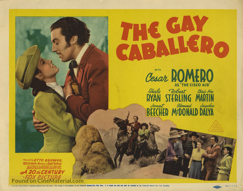 The Gay Caballero - Movie Poster