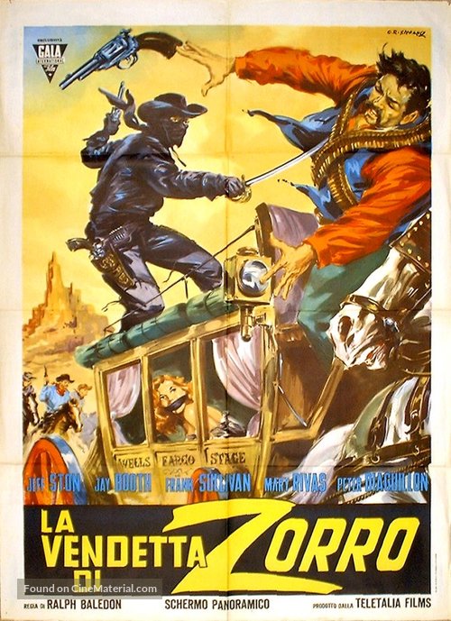 El jinete solitario - Italian Movie Poster