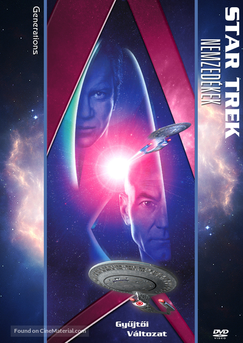 Star Trek: Generations - Hungarian Movie Cover