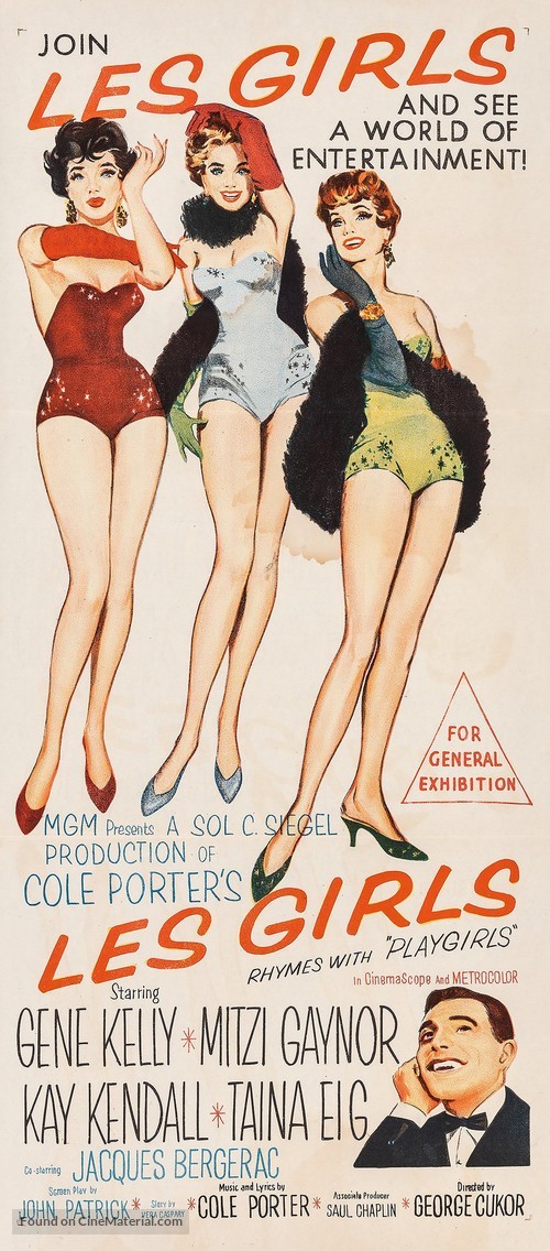 Les Girls - Australian Movie Poster