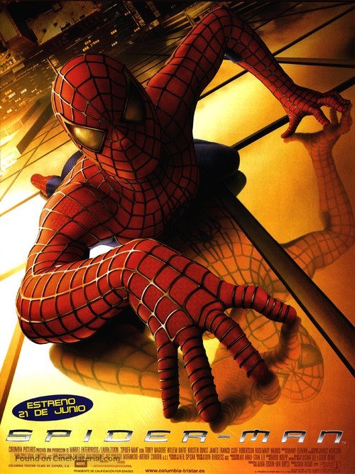 Spider-Man - Spanish Movie Poster