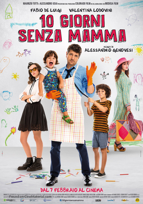 10 giorni senza mamma - Italian Movie Poster