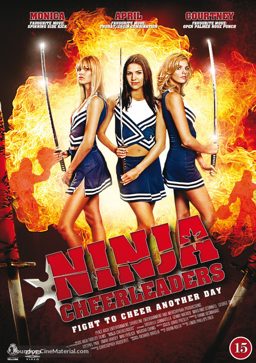 Ninja Cheerleaders - Danish Movie Cover