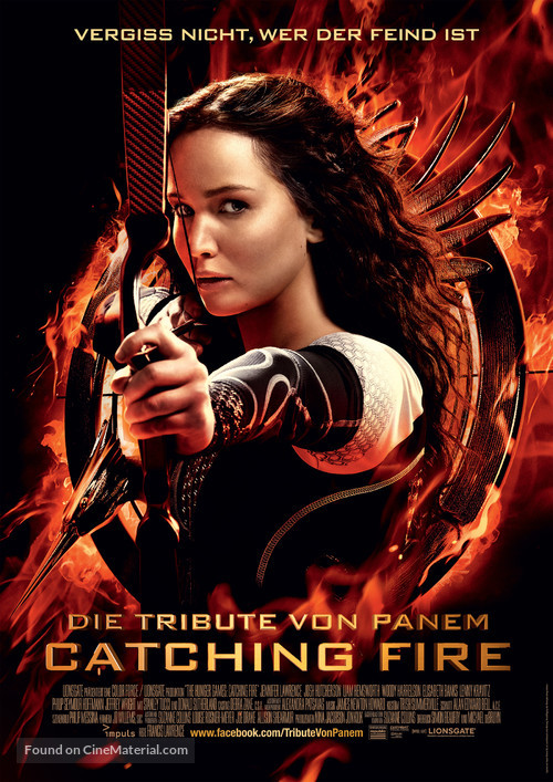 The Hunger Games: Catching Fire - Swiss Movie Poster