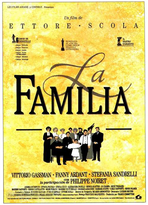 La famiglia - Spanish Movie Poster