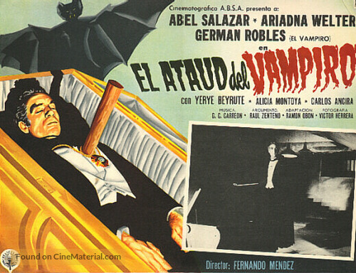 Ata&uacute;d del Vampiro, El - Movie Poster