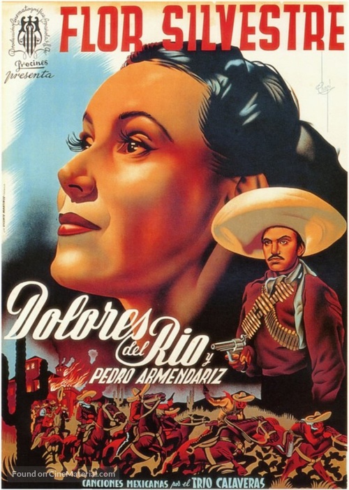 Flor silvestre - Spanish Movie Poster