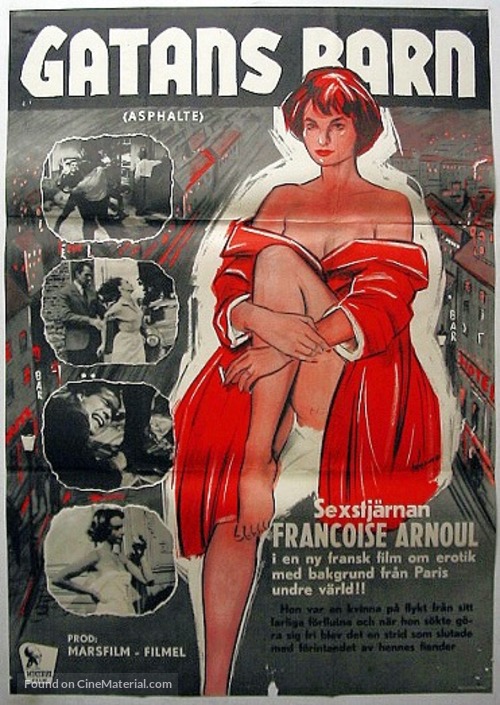 Asphalte - Swedish Movie Poster