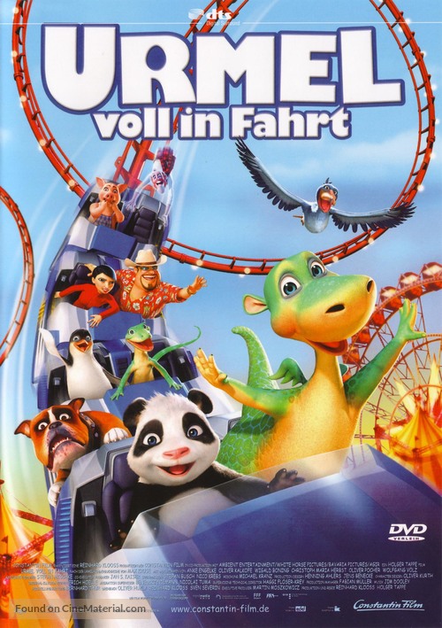 Urmel voll in Fahrt - German DVD movie cover