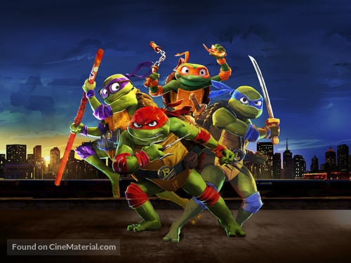 Teenage Mutant Ninja Turtles: Mutant Mayhem - Key art