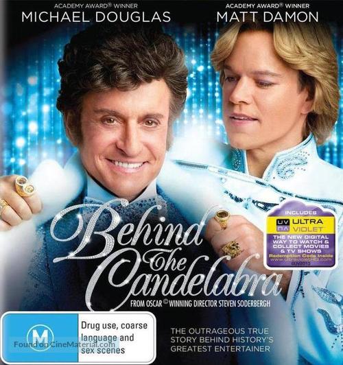 Behind the Candelabra - Australian Blu-Ray movie cover