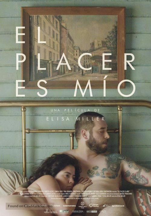 El placer es mio - Mexican Movie Poster