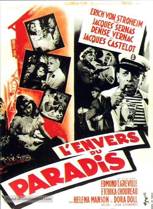 L&#039;envers du paradis - French Movie Poster