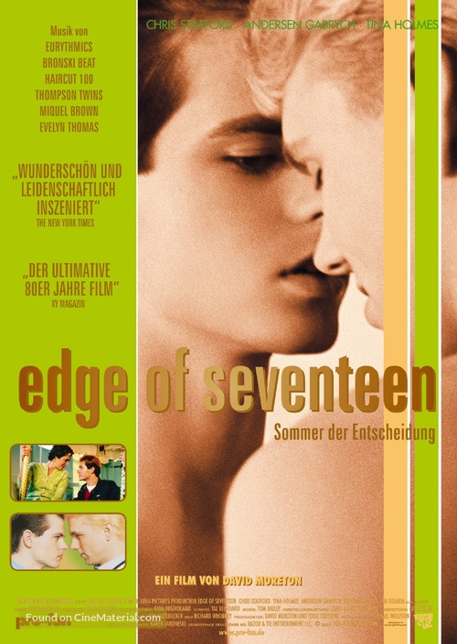 Edge of Seventeen - German Movie Poster