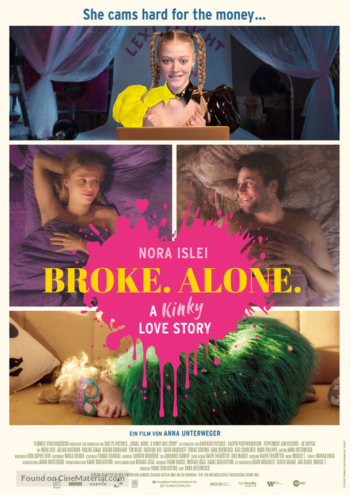 BROKE. ALONE. A kinky love story - German Movie Poster