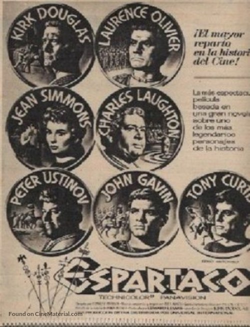 Spartacus - Spanish poster