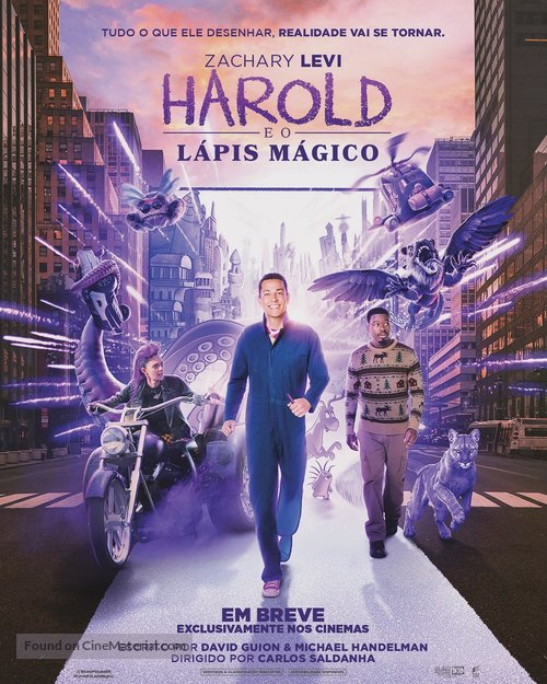 Harold and the Purple Crayon - Brazilian Movie Poster