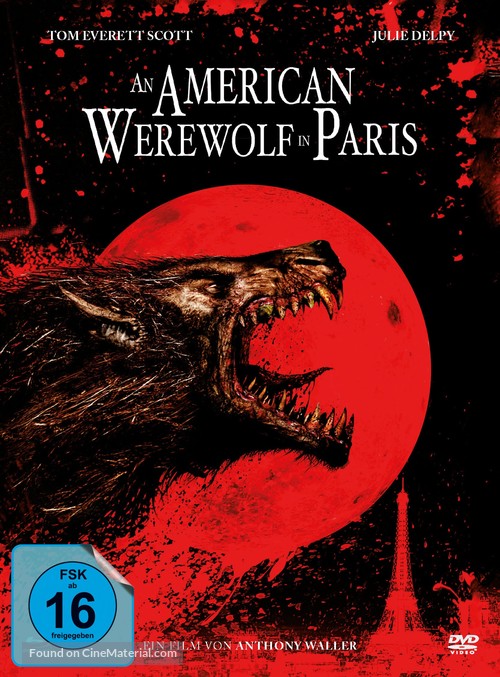 An American Werewolf in Paris - German Movie Cover