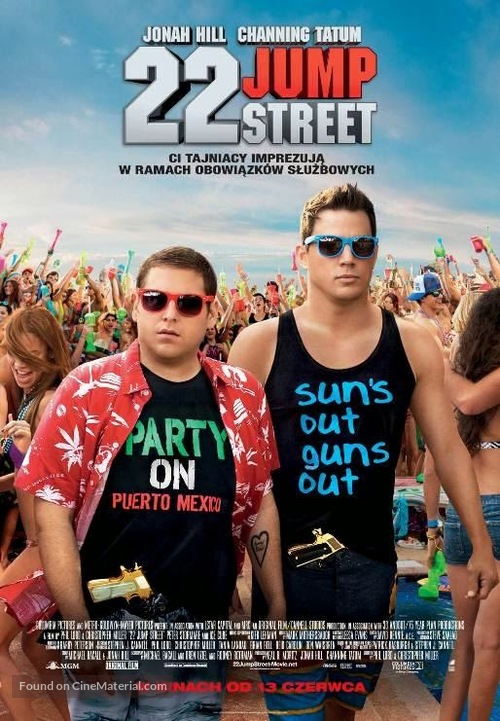 22 Jump Street - Polish Movie Poster